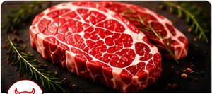 Pièce de bœuf fraîche