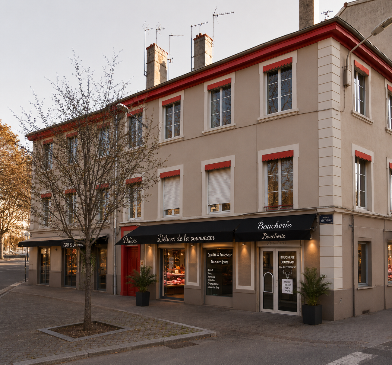 Devanture de La Soummam en journée